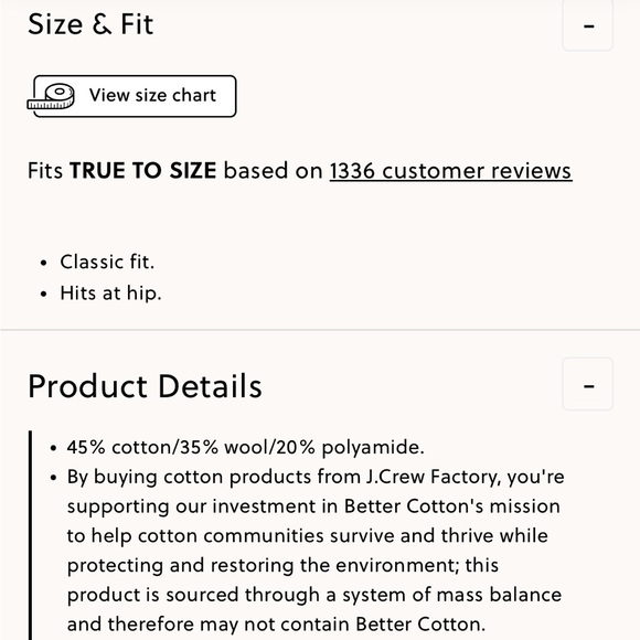 J. Crew Factory - Teddie Sweater in Black, XS - Picture 7 of 8